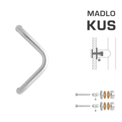 WA - MADLO M6 WA/C-S-SKLO ks BN - Broušená nerez