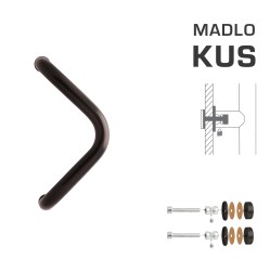 WA - MADLO M6 WA/C-S-SKLO ks Hnědošedá (RAL 8019)