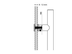 WA - Spojovací materiál WA/C-S ks SKLO Stříbrná (RAL 9006) (4/4)