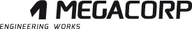 Logo - MEGACORP společnost s r.o. Ocelové zárubně a dveře